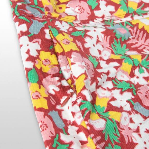 NEW TOAD&CO rosemarie dress in brick garden print - Picture 3 of 3